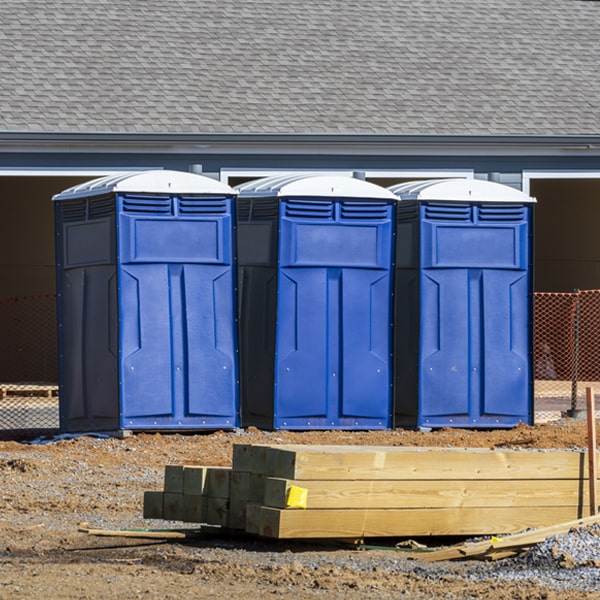 can i customize the exterior of the porta potties with my event logo or branding in Herrick IL